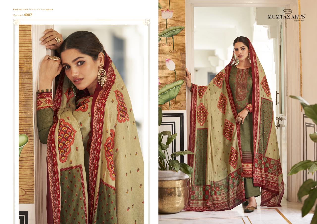 Mumtaz Arts  Muraad  Buy Ladies Cotton Dress Materials