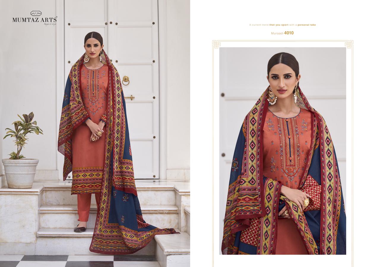 Mumtaz Arts  Muraad  Buy Ladies Cotton Dress Materials
