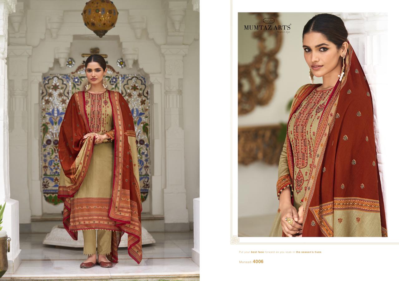 Mumtaz Arts  Muraad  Buy Ladies Cotton Dress Materials