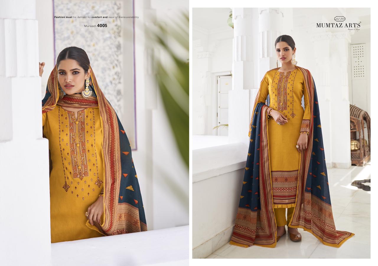 Mumtaz Arts  Muraad  Buy Ladies Cotton Dress Materials