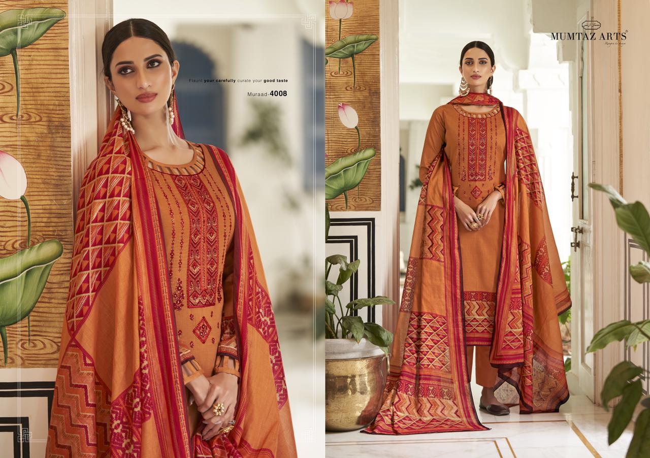 Mumtaz Arts  Muraad  Buy Ladies Cotton Dress Materials