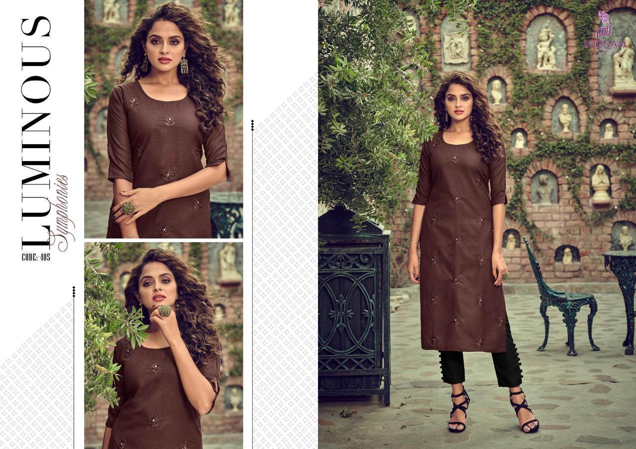 Poonam Asiana Vol 4   Casual Wear Printed Kurti Catalog