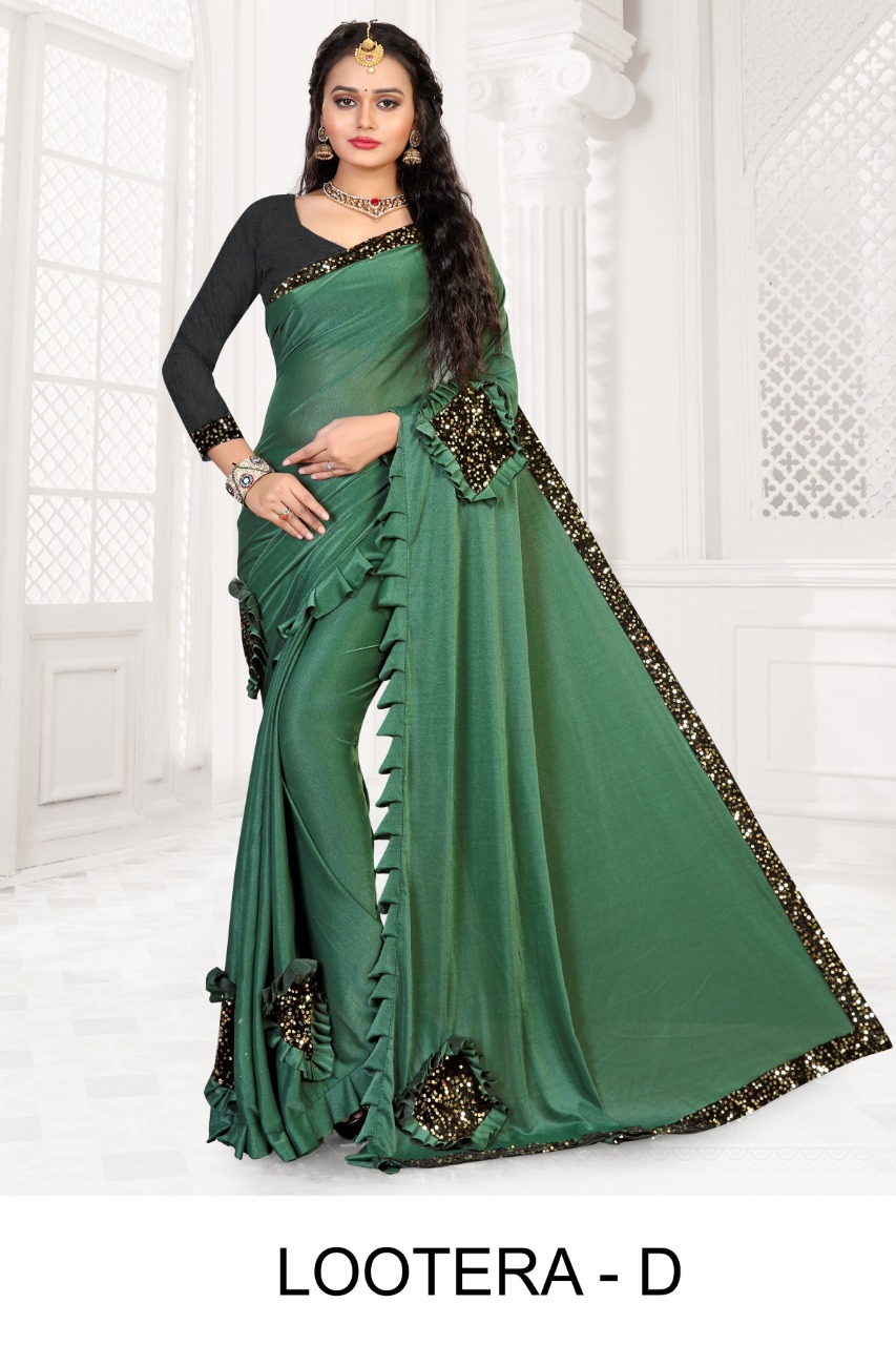 Ranjna  Lootera Bollywood Style Designer Saree Catalog