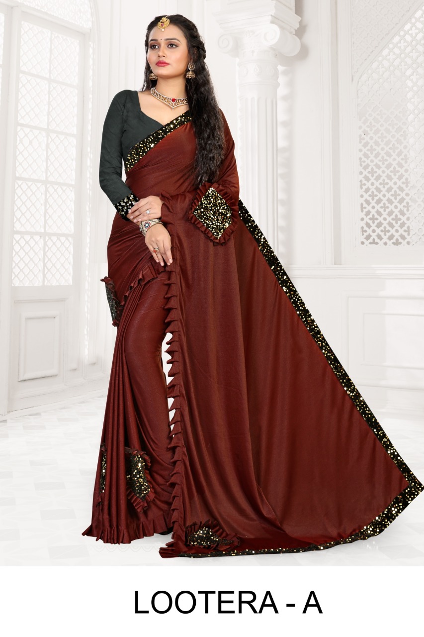 Ranjna  Lootera Bollywood Style Designer Saree Catalog