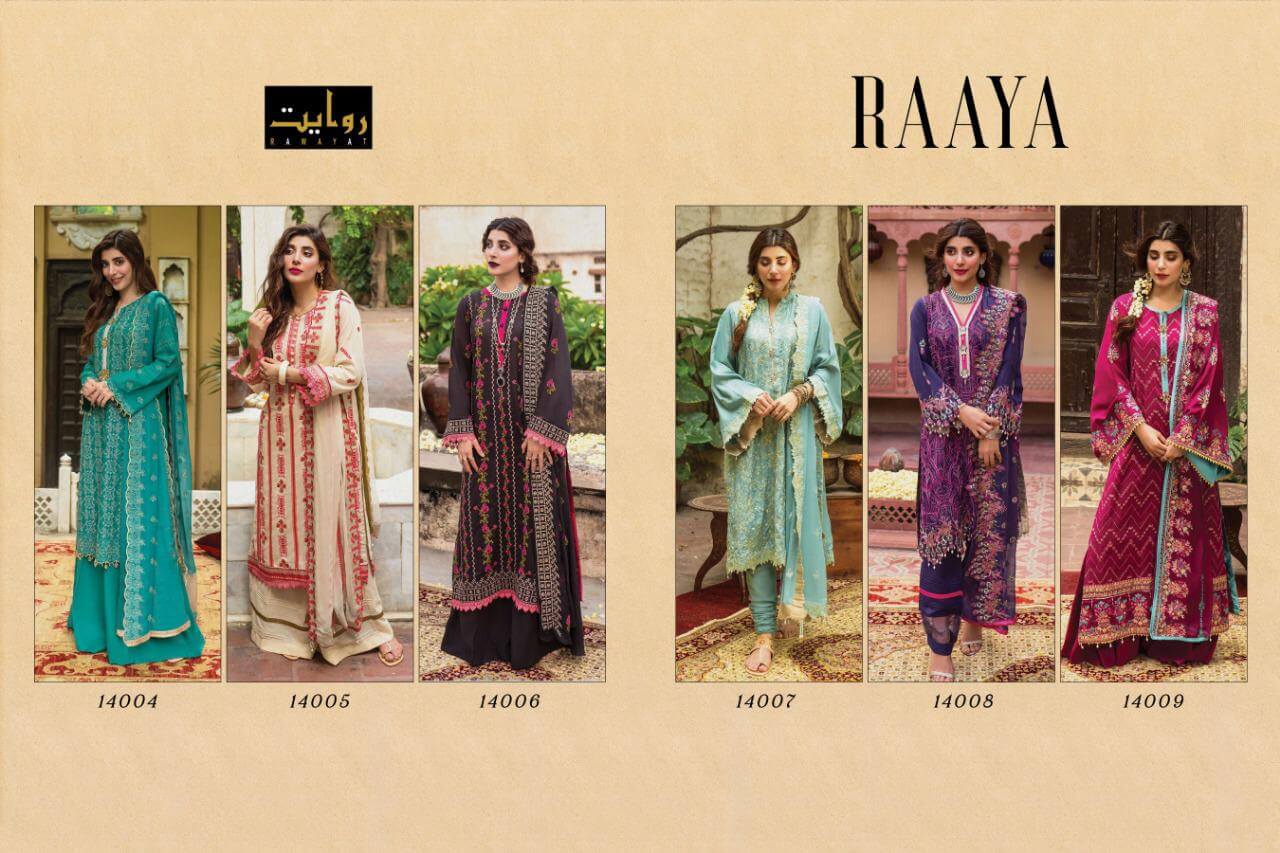Rawayat Raaya Cotton Designer Pakistani Salwarbuy Pure Cotton Suits Wholesale
