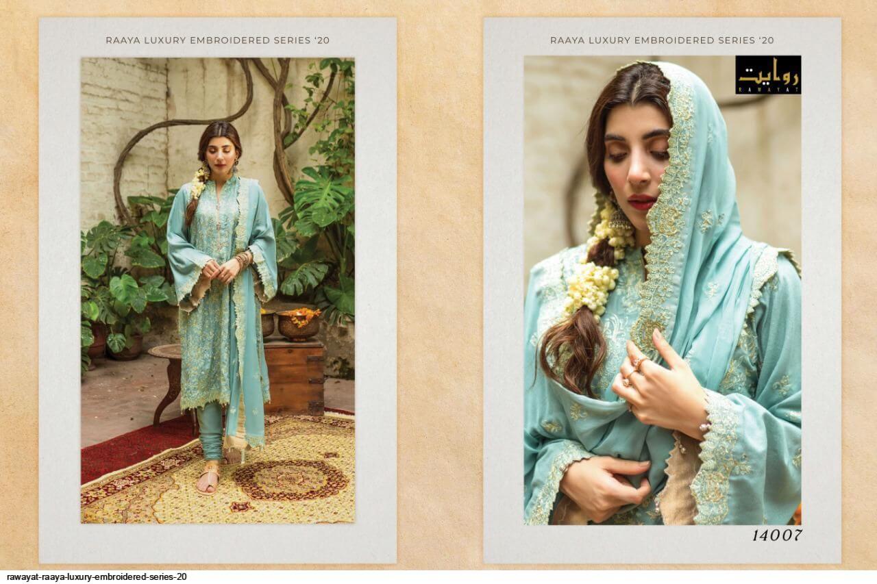 Rawayat Raaya Cotton Designer Pakistani Salwarbuy Pure Cotton Suits Wholesale