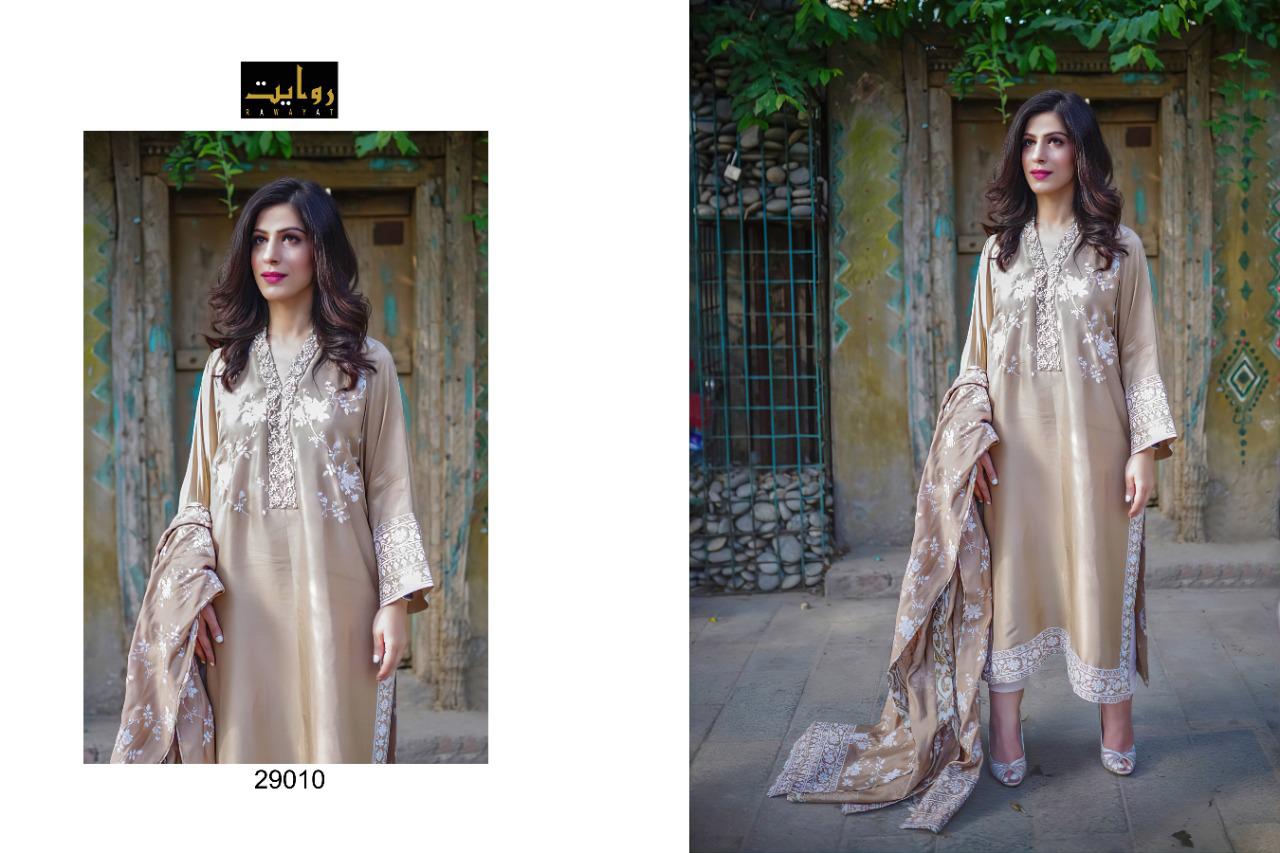 Rawayat Zaha Lawn Collection 2021 Pure Cotton Pakistani Salwar Suits  Catalog