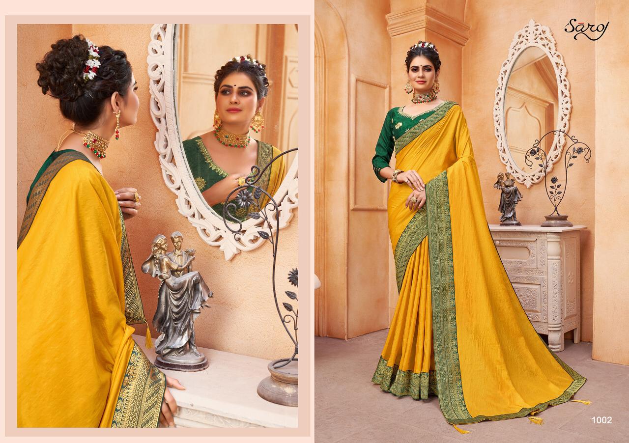 Saroj Alka Designer Rich Look Exclusive Saree Catalog