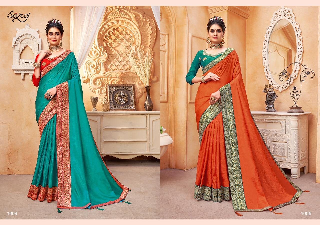 Saroj Alka Designer Rich Look Exclusive Saree Catalog
