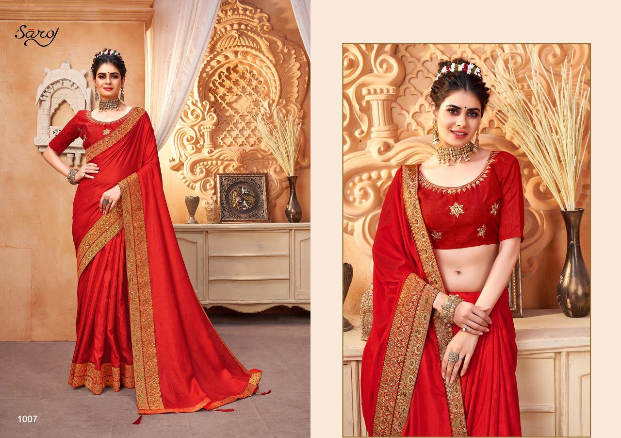 Saroj Alka Designer Rich Look Exclusive Saree Catalog