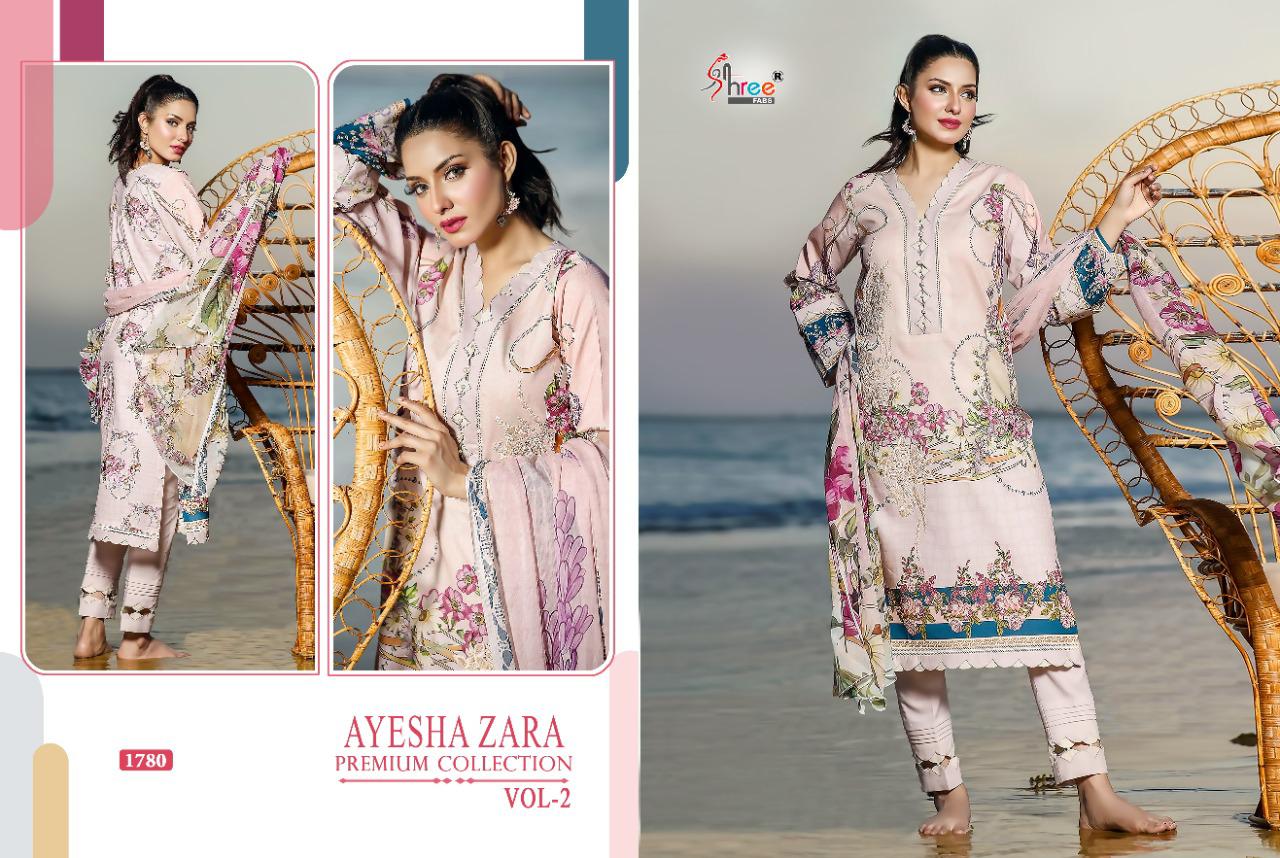 Shree Ayesha Zara Premium Collection Vol 2 Pakistani Salwar Suits Buy Pakistani Lawn  Suits Catalog