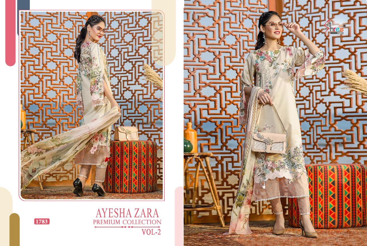 Shree Ayesha Zara Premium Collection Vol 2 Pakistani Salwar Suits Buy Pakistani Lawn  Suits Catalog