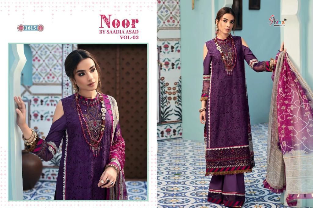 Shree Fab Noor By Saadia Asad  Vol 3 Pakistani Suits - Shop Pakistani Dresses Online For Women