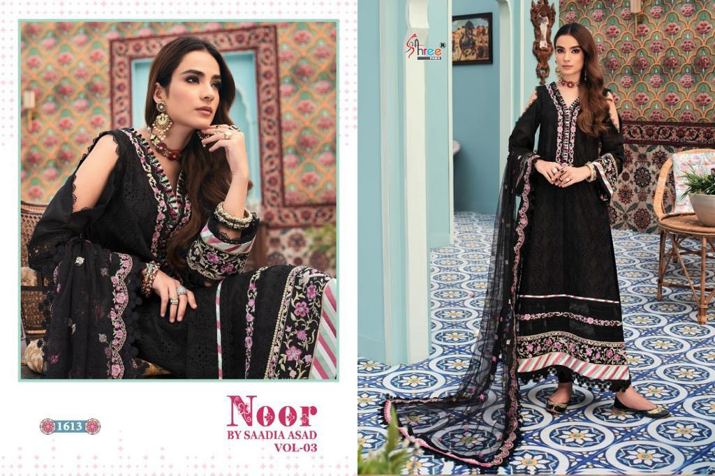 Shree Fab Noor By Saadia Asad  Vol 3 Pakistani Suits - Shop Pakistani Dresses Online For Women