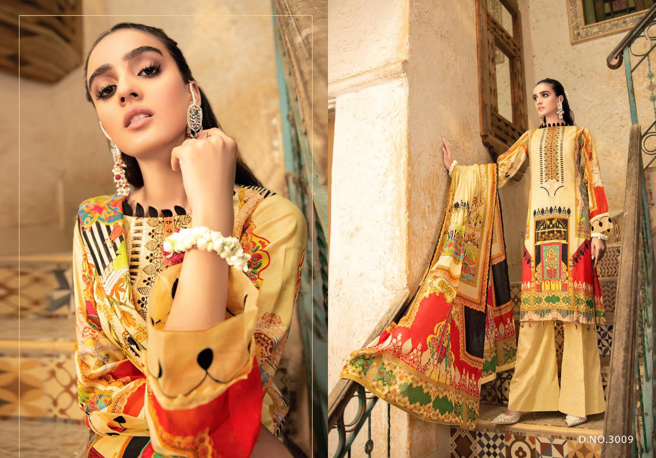 Yashika Has Launched Mahnoor Vol 3 Lawn Printed Dress Material