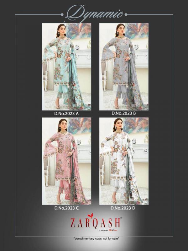 Zarqash Dynamic Fancy Georgette Embroidery Pakistani Salwar  Catalog