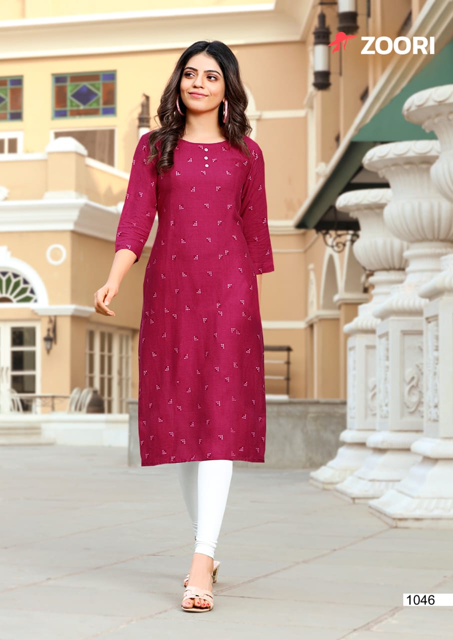 Zoori Akshara Vol 6 Casual Kurtis - Buy Latest Designer Casual Kurtis For Women