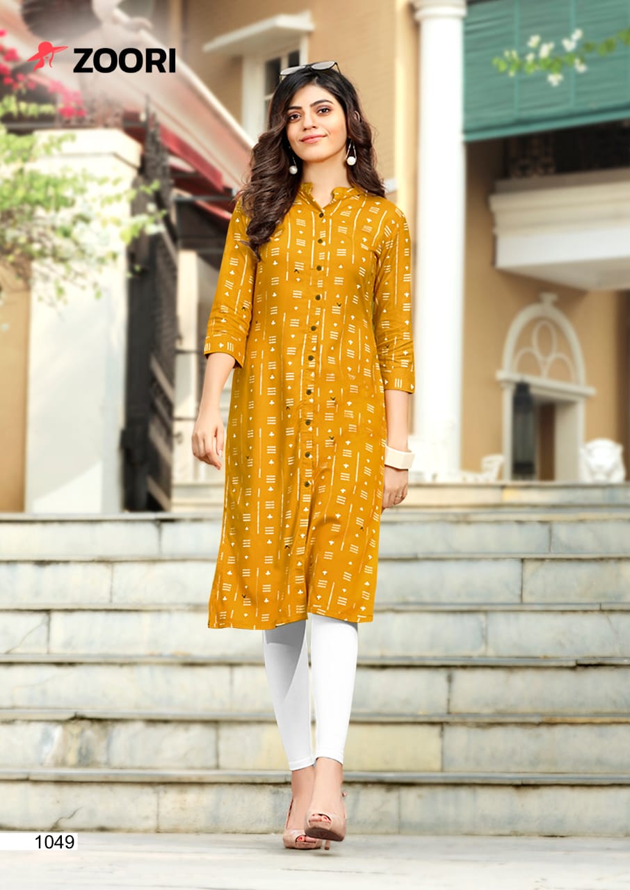 Zoori Akshara Vol 6 Casual Kurtis - Buy Latest Designer Casual Kurtis For Women