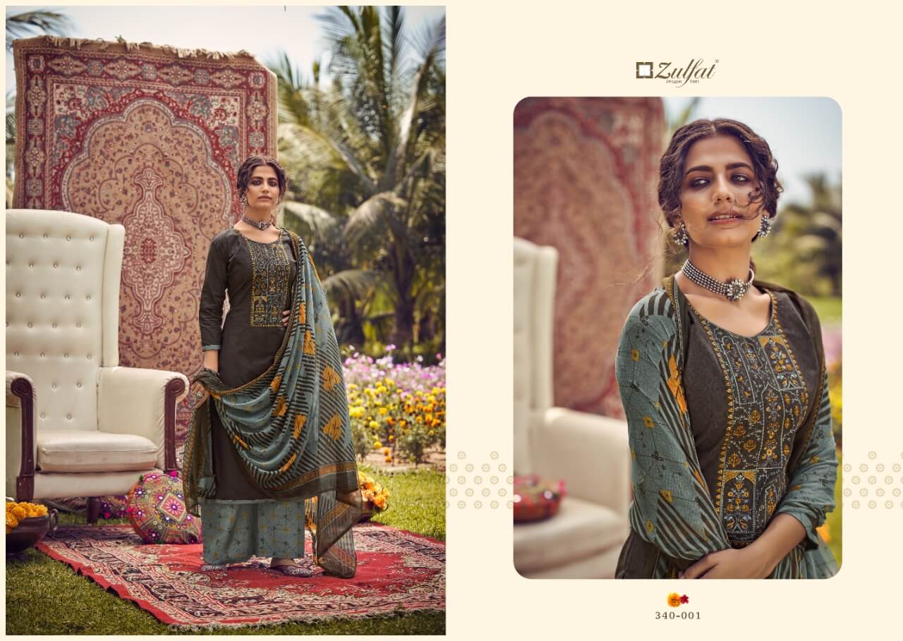 Zulfat Jashn E Patiala Vol  5 Fancy Cotton Embroidery Salwar Suits Catalog
