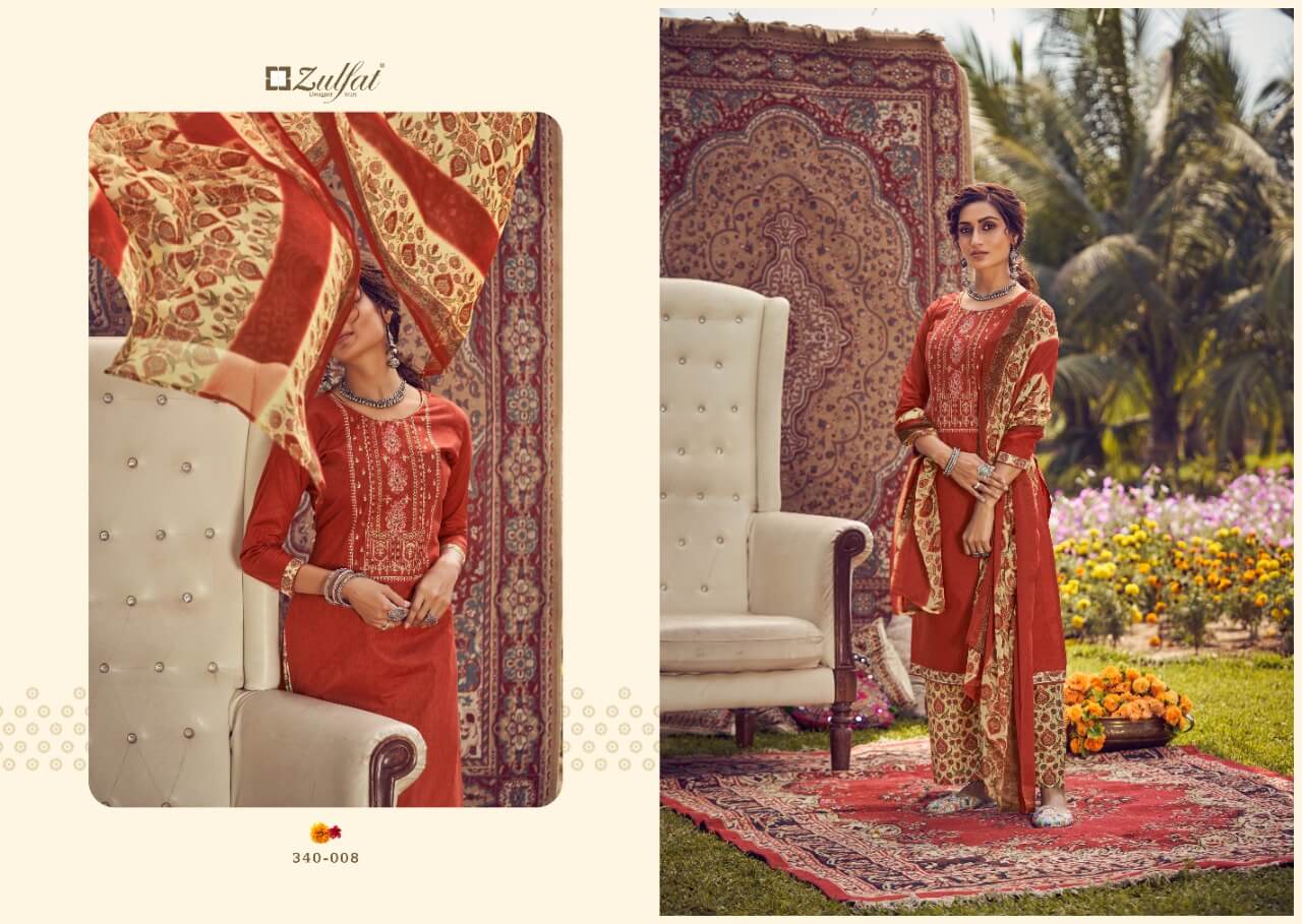 Zulfat Jashn E Patiala Vol  5 Fancy Cotton Embroidery Salwar Suits Catalog