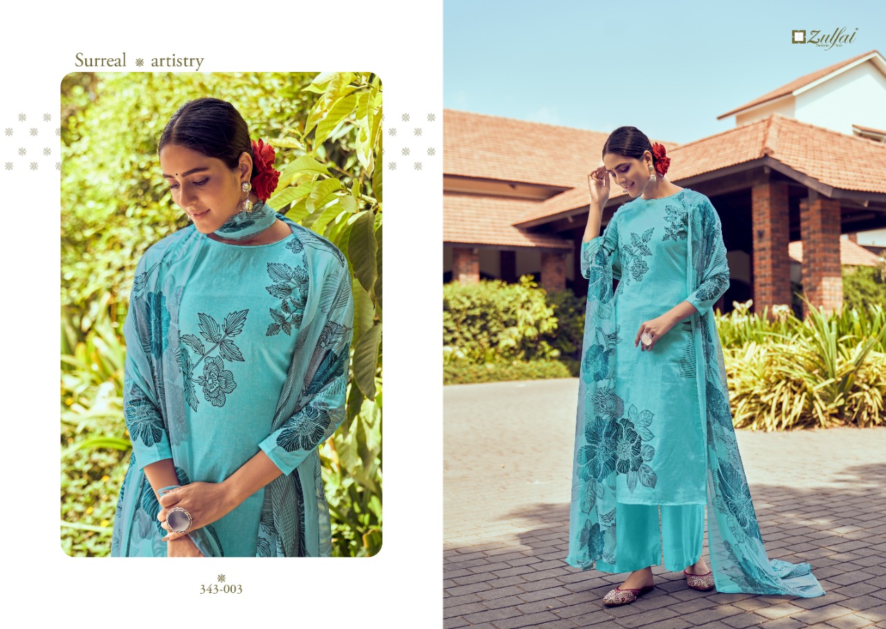 Zulfat Summer Bonanza Exclusive Designer Dress Material Catalog