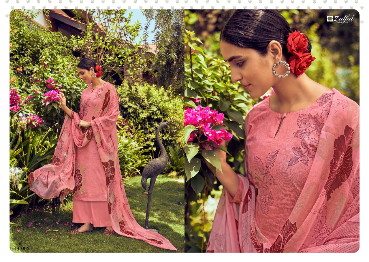 Zulfat Summer Bonanza Exclusive Designer Dress Material Catalog