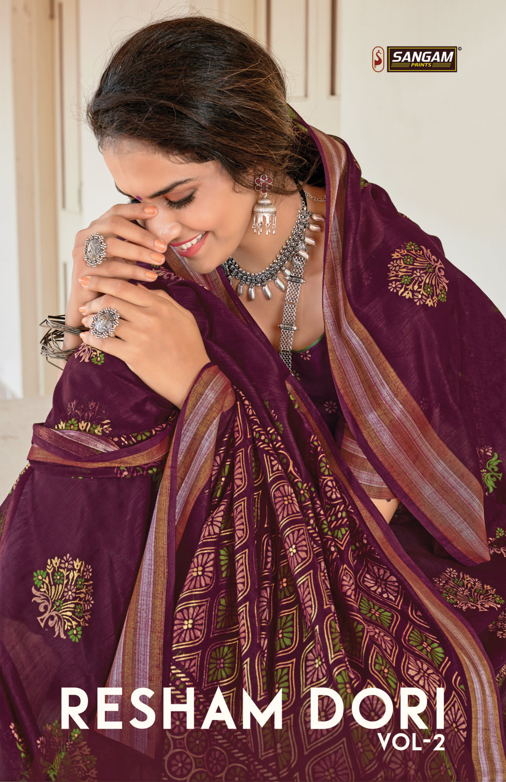 Sangam Presents Resham Dori Vol-2 Designer Sarees