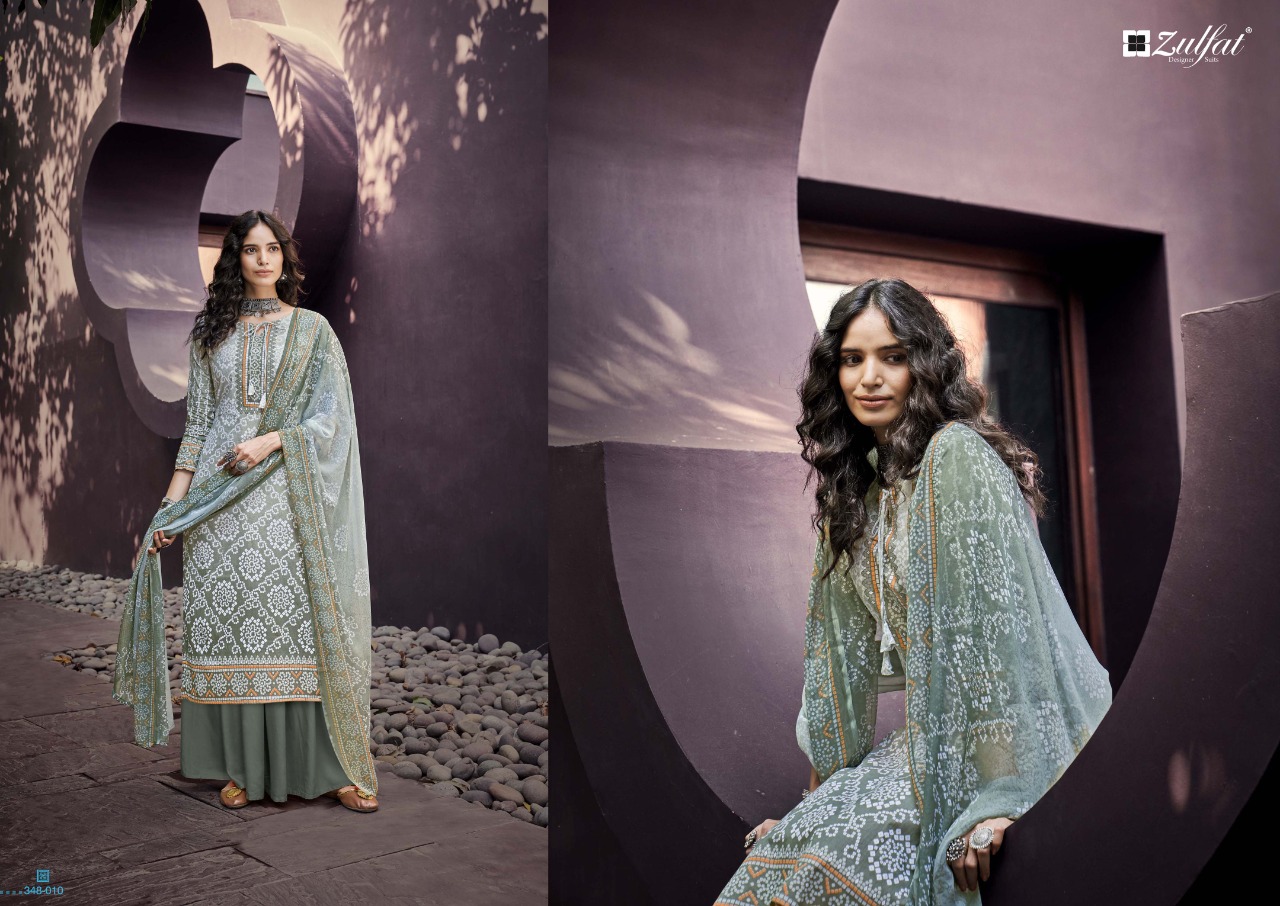 Zulfat  Summer Queen   Designer Dress Material  Catalog