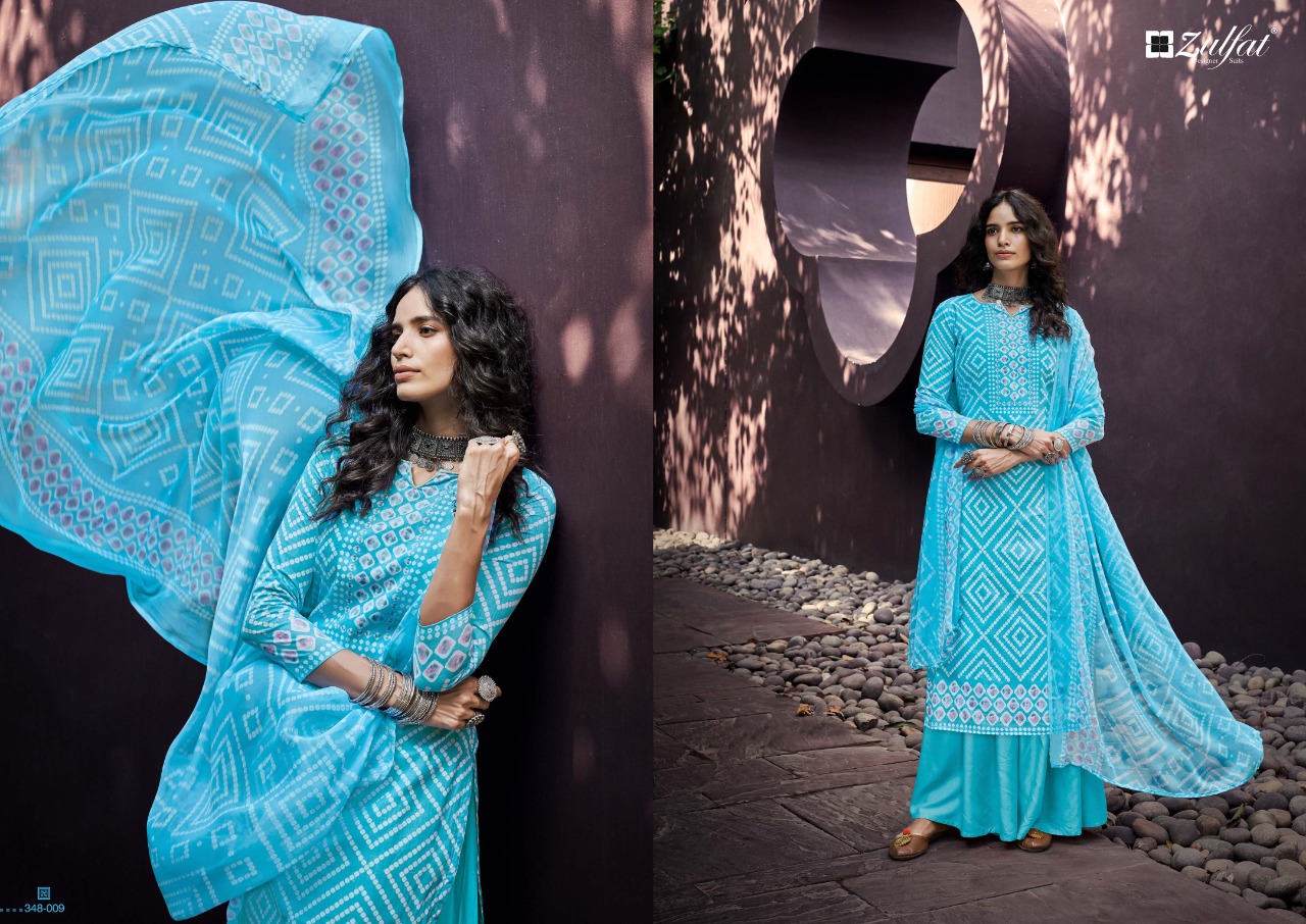 Zulfat  Summer Queen   Designer Dress Material  Catalog