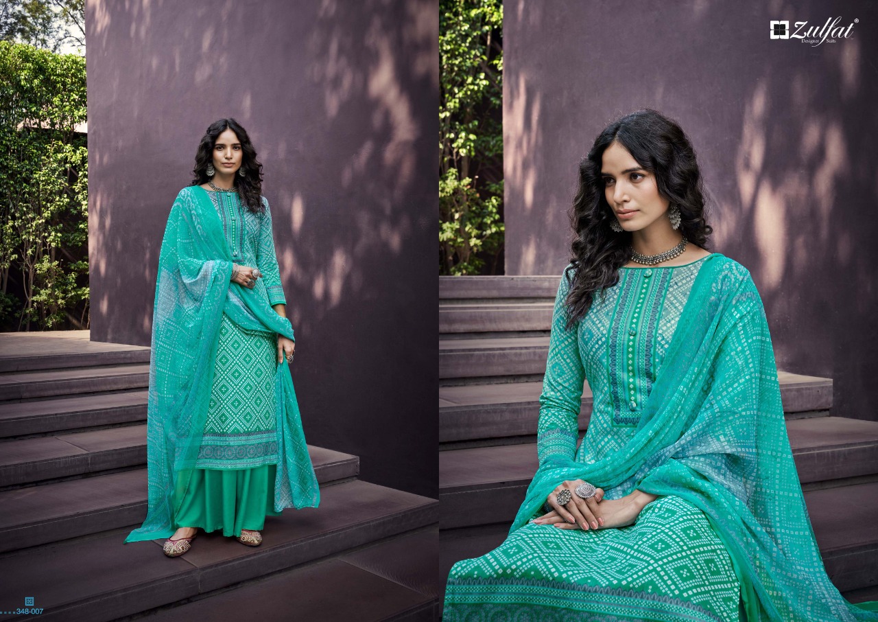 Zulfat  Summer Queen   Designer Dress Material  Catalog
