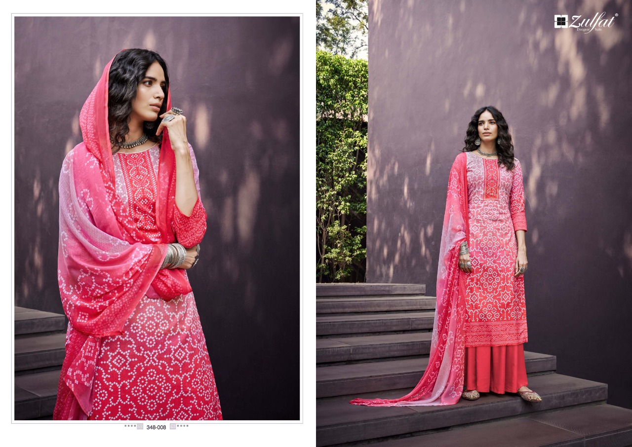 Zulfat  Summer Queen   Designer Dress Material  Catalog