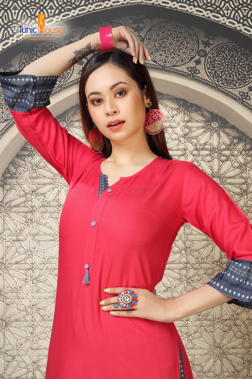 Tunic House Nikki Vol 2 Designer Kurtis  Catalog