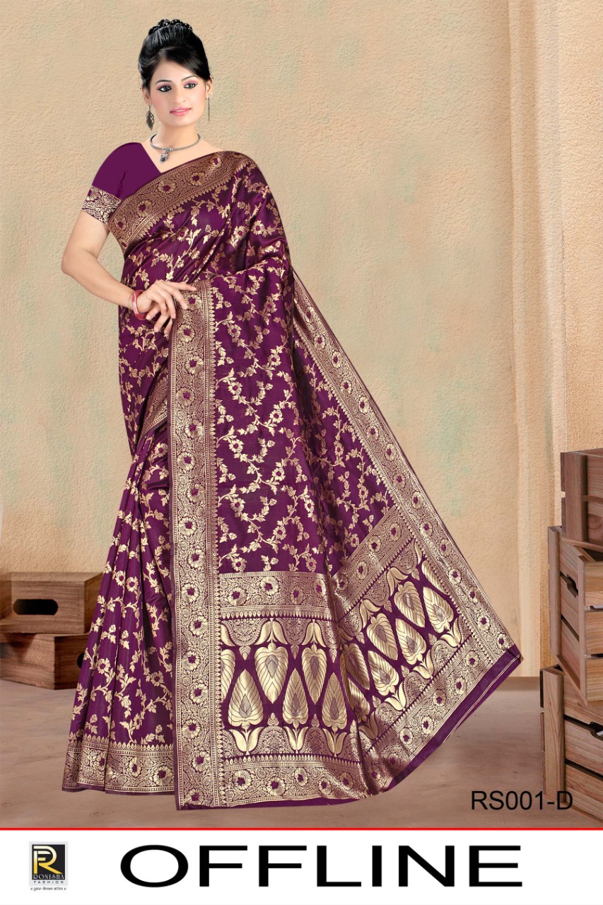 Ranjna Offline Casual Wear Silk Saree Collection Wholesale Shop