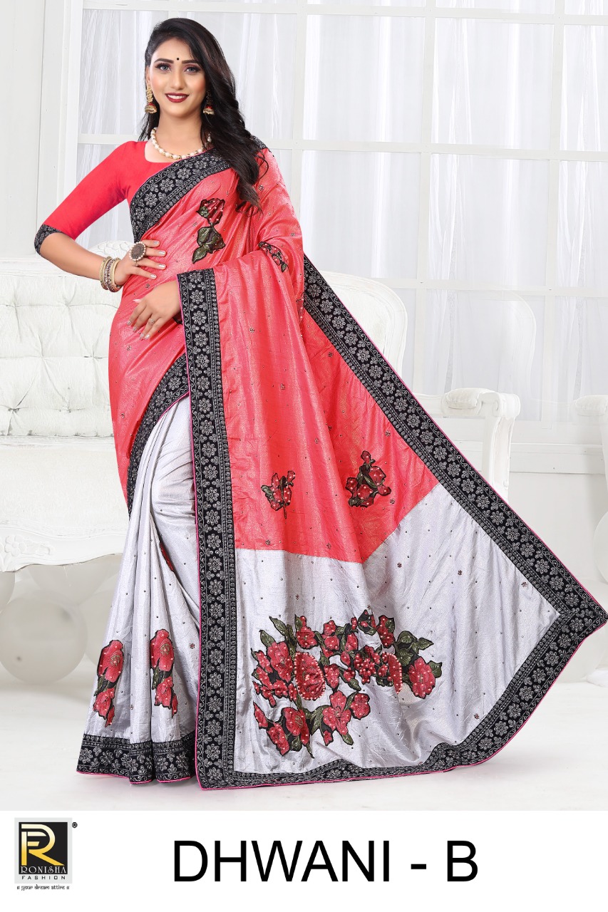 Ranjna Dhwani Fastive Wear Teri Traditional Saree Collection