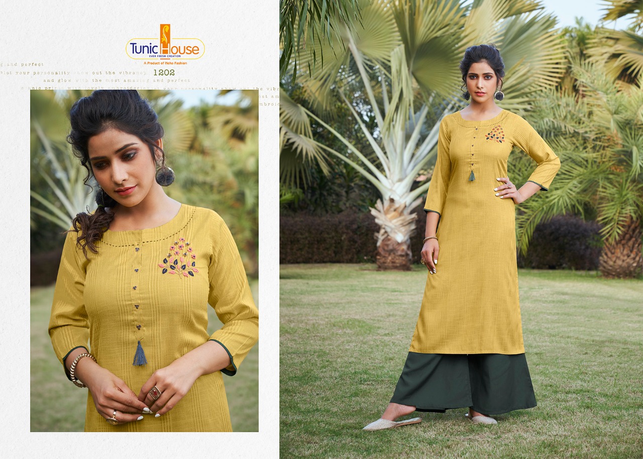 Tunic House Nitika Nx Designer Kurti Catalouge
