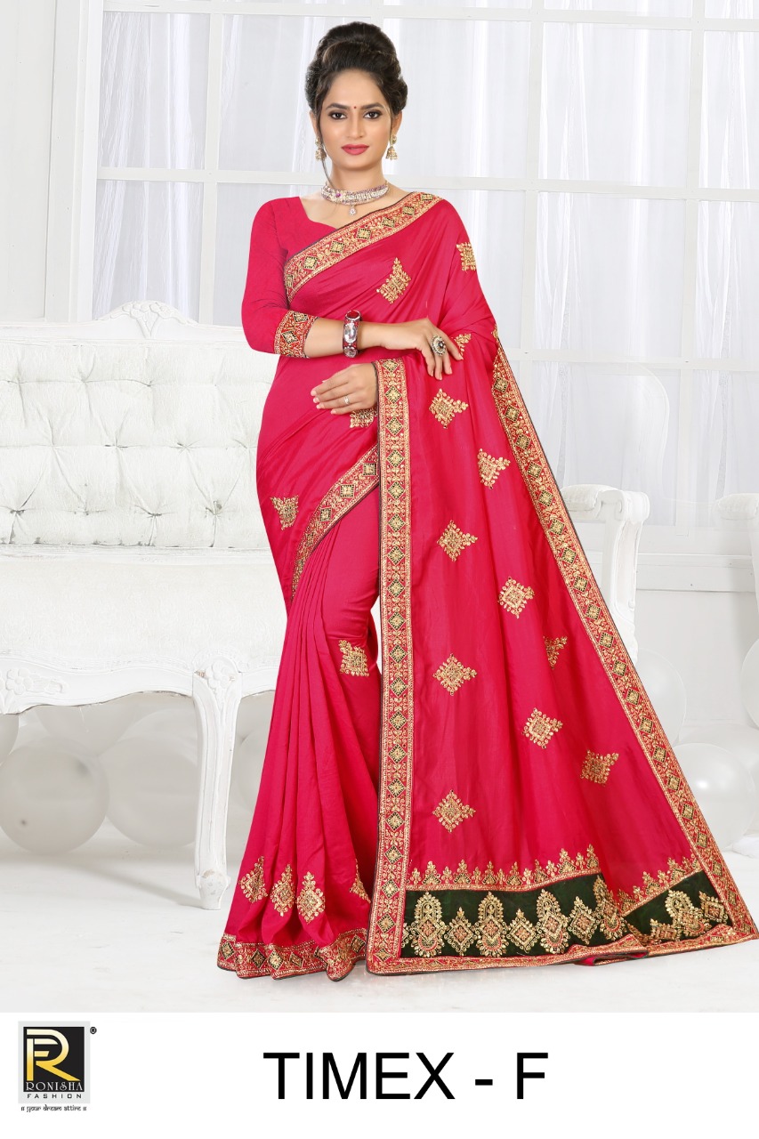 Ranjna Timex Occasional Wear Vivhitra Silk Traditional Saree Collection