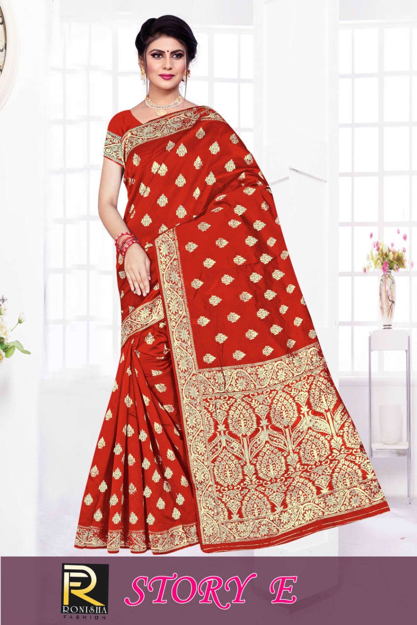 Ranjna Story Casual Wear Silk Saree  Amazing Collection