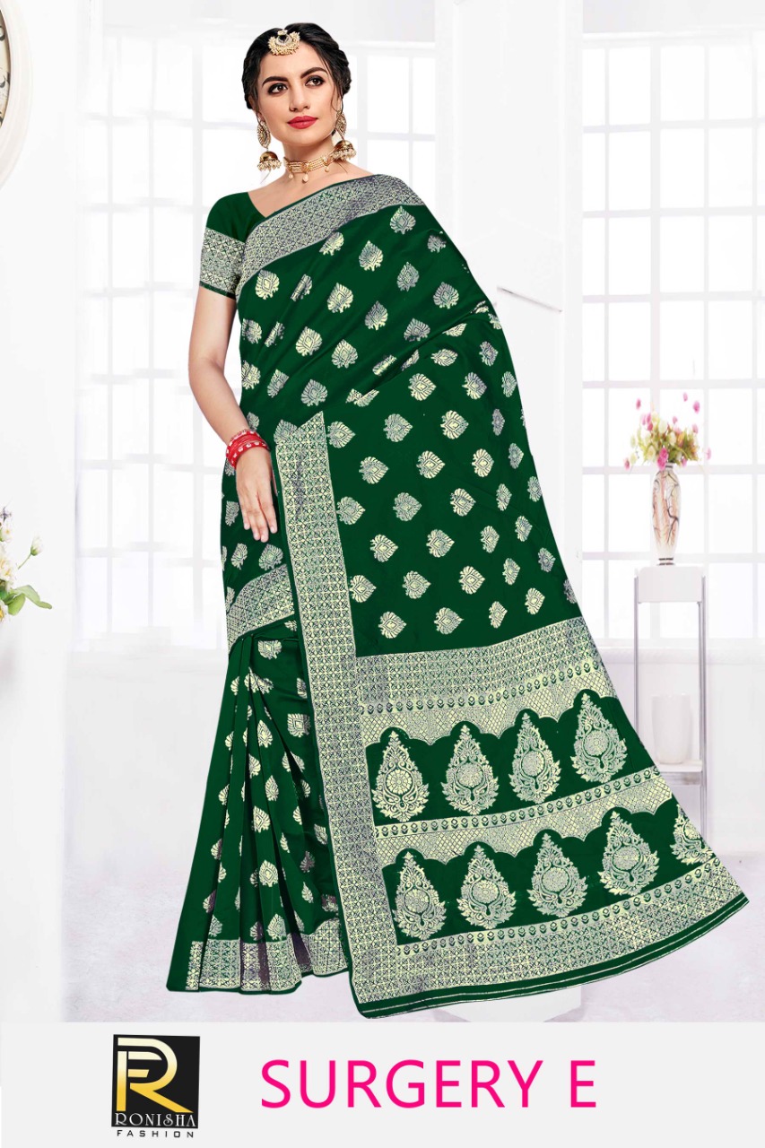 Ranjna Surgery Casual Wear Silk Saree Collection Wholesale Shop
