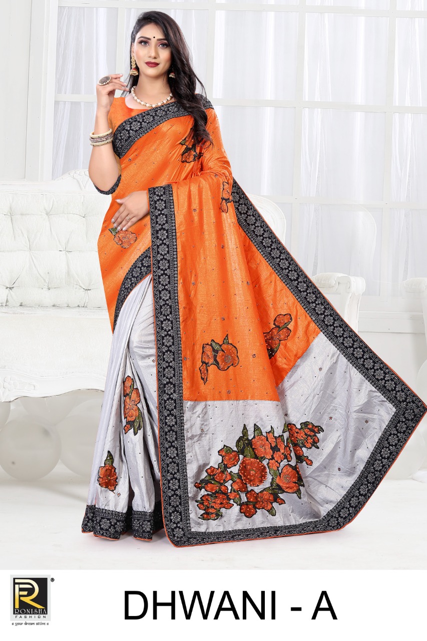Ranjna Dhwani Fastive Wear Teri Traditional Saree Collection