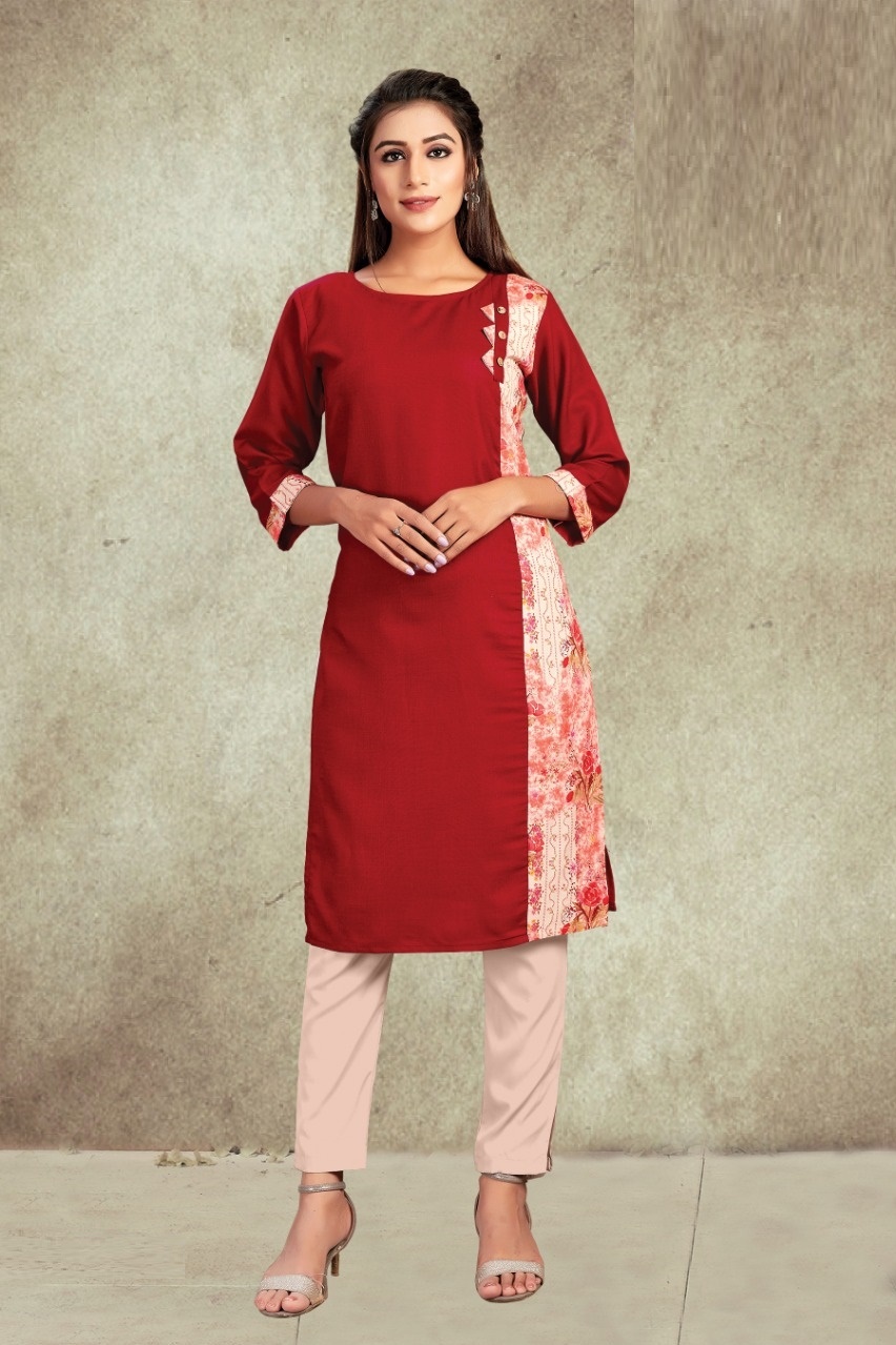 Tunic House Tanisha Cotton Print Kurti Catalouge