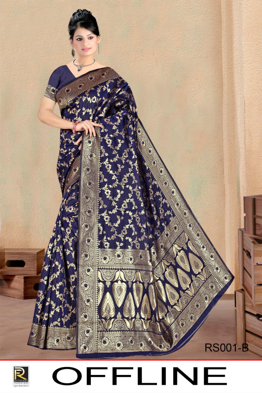 Ranjna Offline Casual Wear Silk Saree Collection Wholesale Shop