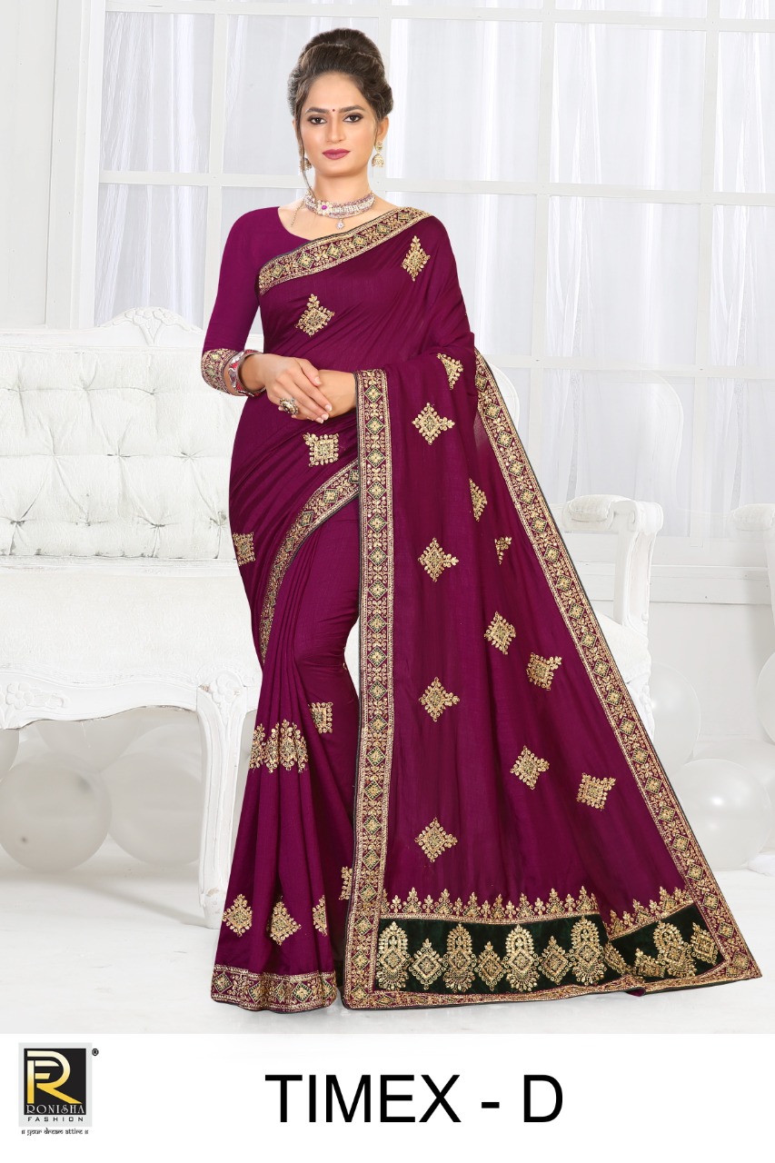 Ranjna Timex Occasional Wear Vivhitra Silk Traditional Saree Collection