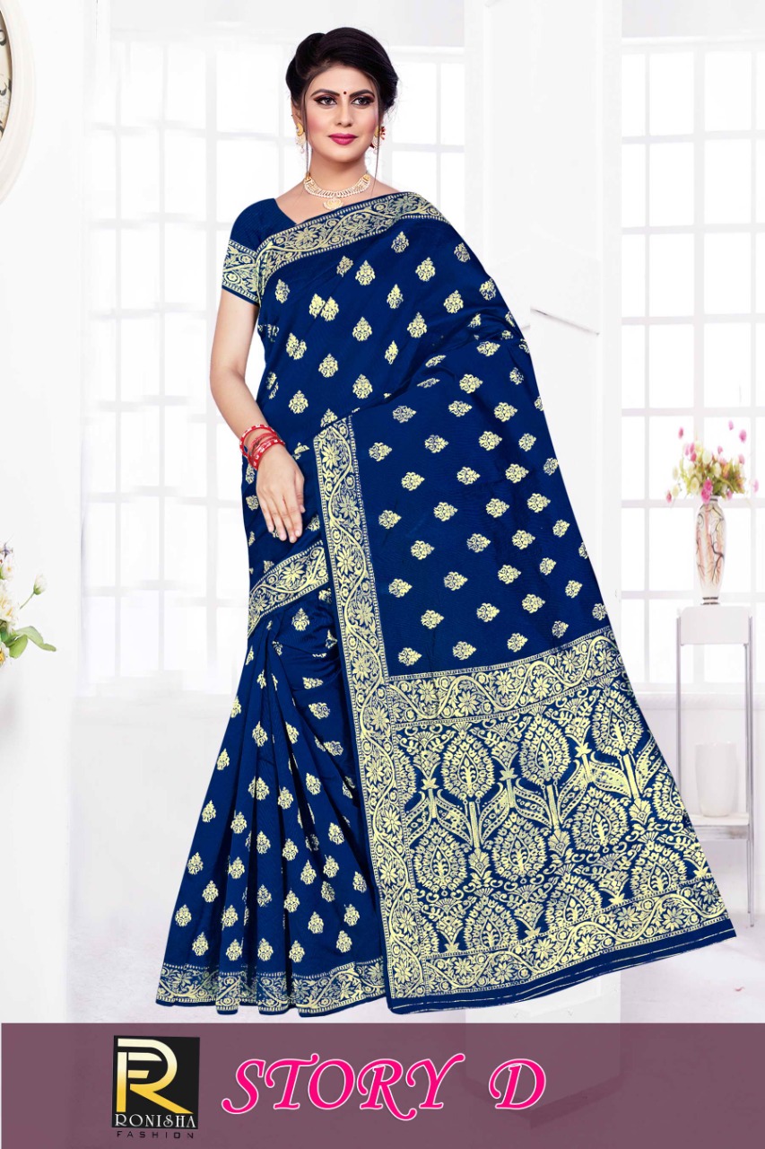Ranjna Story Casual Wear Silk Saree  Amazing Collection