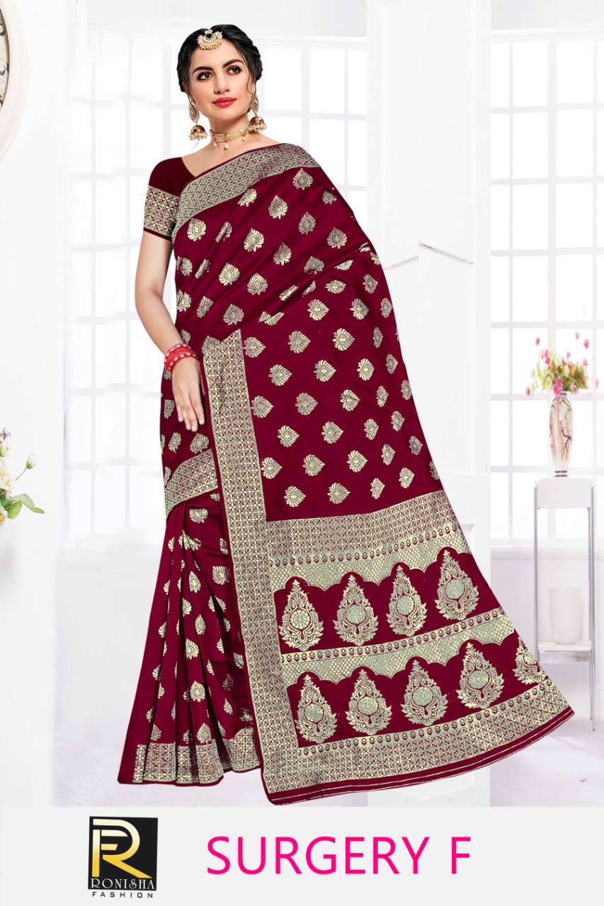 Ranjna Surgery Casual Wear Silk Saree Collection Wholesale Shop