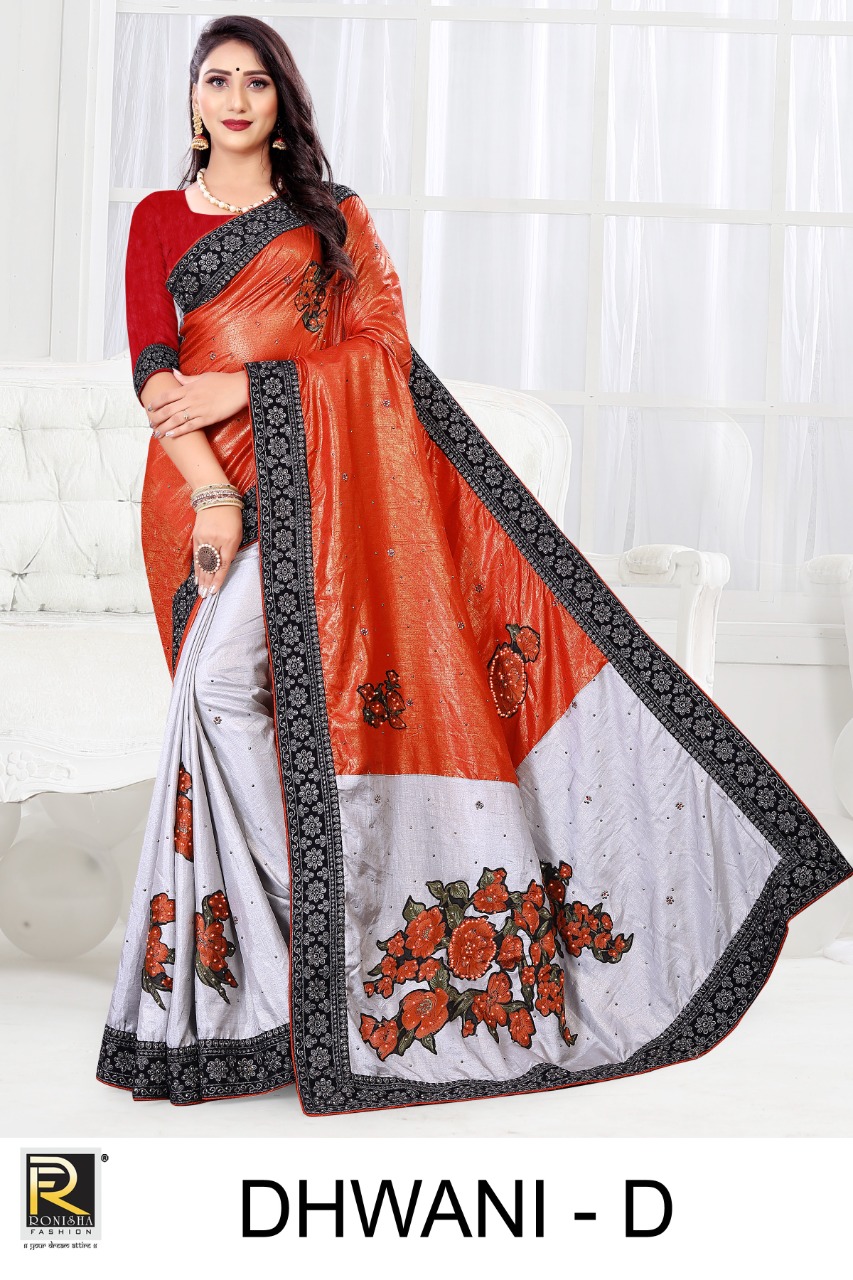 Ranjna Dhwani Fastive Wear Teri Traditional Saree Collection
