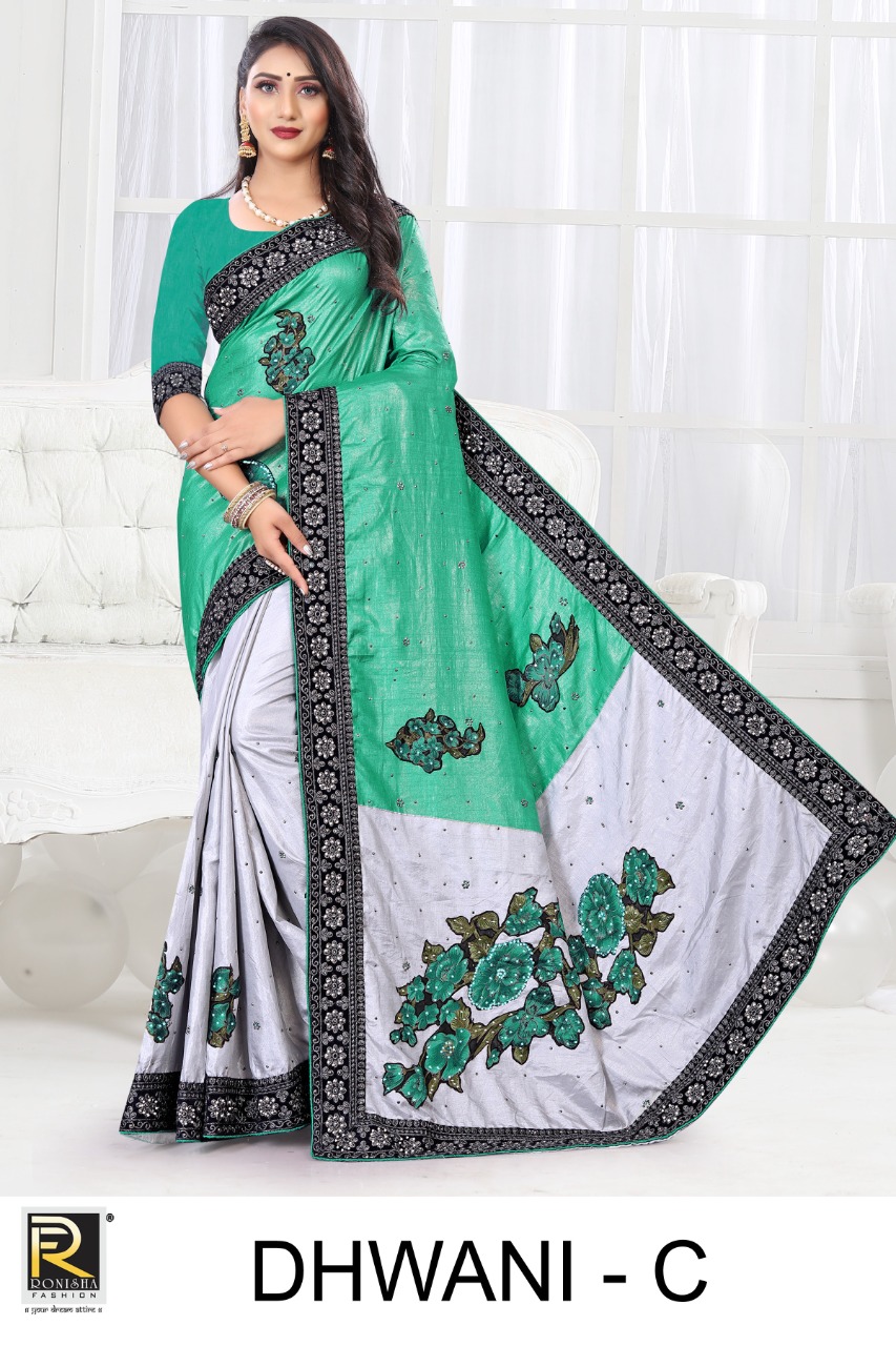 Ranjna Dhwani Fastive Wear Teri Traditional Saree Collection