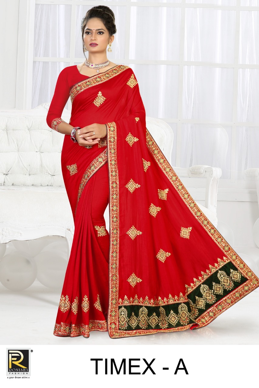 Ranjna Timex Occasional Wear Vivhitra Silk Traditional Saree Collection