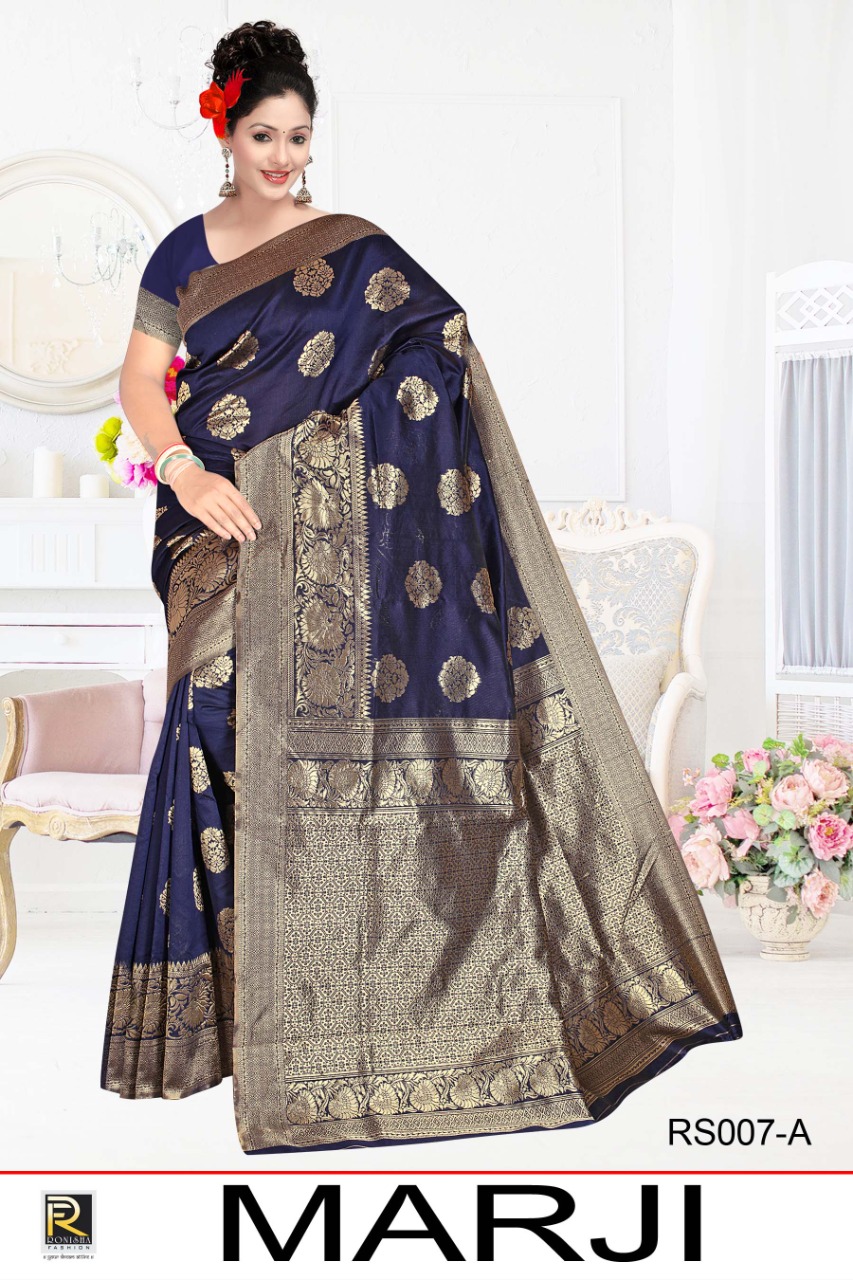 Ranjna Marji Casual Wear Silk Saree Collection
