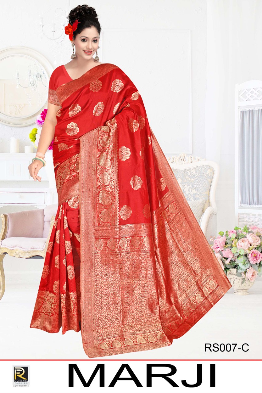 Ranjna Marji Casual Wear Silk Saree Collection