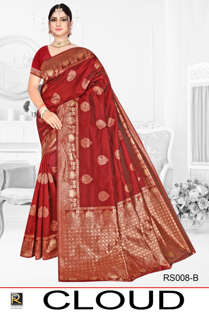 Ranjna Cloud 2 Ethnik Wear Silk Saree Collection